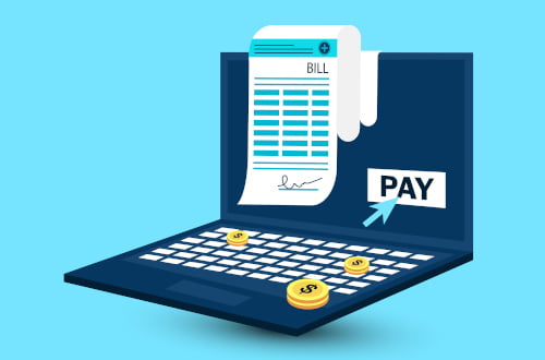 Dental clinic appointment where insurance claims are processed through direct billing.